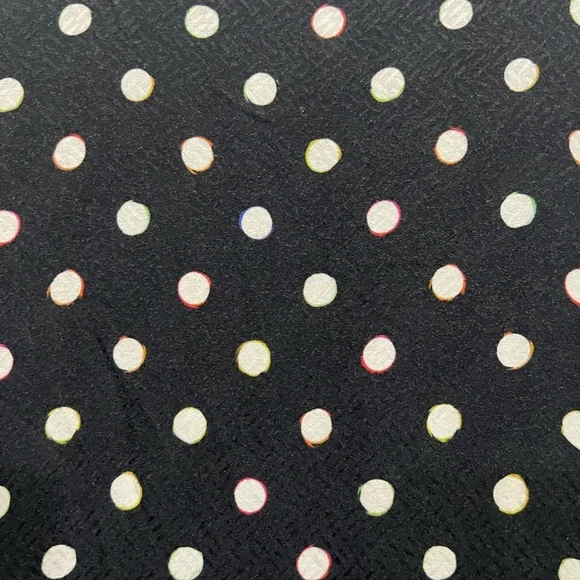 Koché Black Polka Dot Panel Dress Size 42 FR / 10 US $665